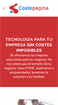 Mobile Screenshot of costepagina.es